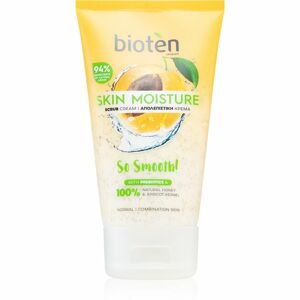 Bioten Skin Moisture čistiaci krémový peeling pre normálnu až zmiešanú pleť 150 ml