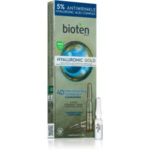 Bioten Hyaluronic Gold 7dňová protivrásková kúra v ampulkách pre ženy 7x1,3 ml