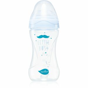 Nuvita Cool Bottle 3m+ dojčenská fľaša Transparent blue 250 ml