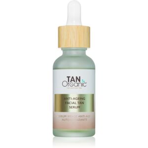 TanOrganic The Skincare Tan samoopaľovacie sérum na tvár s protivráskovým účinkom 30 ml