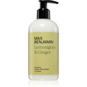 MAX Benjamin Lemongrass & Ginger mlieko na ruky a telo 300 ml