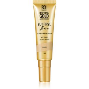 Dripping Gold But First Base rozjasňujúca báza pod make-up odtieň Caramel 30 ml