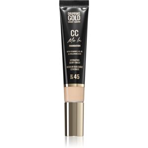 SOSU by Suzanne Jackson Dripping Gold CC Me In ľahký make-up SPF 45 odtieň 04 Beige 32 ml