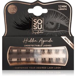 SOSU by Suzanne Jackson Hidden Agenda Undetectable Lashes trsové nalepovacie mihalnice bez uzlíka 12 mm