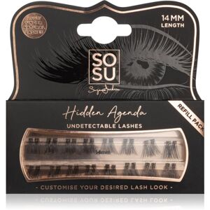 SOSU by Suzanne Jackson Hidden Agenda Undetectable Lashes trsové nalepovacie mihalnice bez uzlíka 14 mm