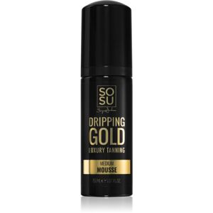 Dripping Gold Luxury Tanning Mousse Medium samoopaľovacia pena 150 ml
