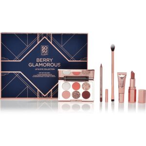 SOSU Cosmetics Limited Edition Berry Glamorous darčeková sada (pre perfektný vzhľad)