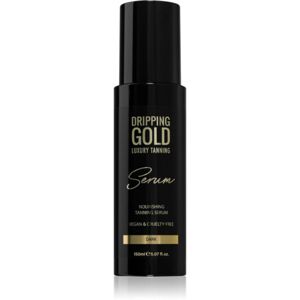 Dripping Gold Luxury Tanning Serum samoopaľovací prípravok na telo a tvár odtieň Dark 150 ml