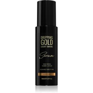 Dripping Gold Luxury Tanning Serum samoopaľovací prípravok na telo a tvár odtieň Ultra Dark 150 ml