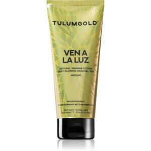 Tulumgold Ven a la Luz Natural Tanning Lotion Medium opaľovací krém do solária 200 ml