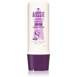 Aussie 3 Minute Miracle Shine trojminútová maska na lesk a hebkosť vlasov 250 ml