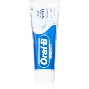 Oral B Complete Plus Extra White bieliaca zubná pasta pre kompletnú starostlivosť Cool Mint 75 ml