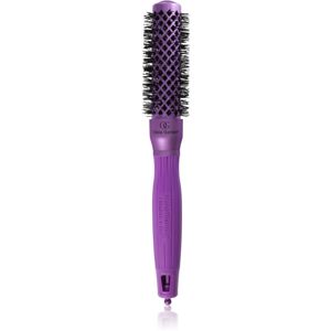 Olivia Garden Nano Thermal Violet Edition guľatá kefa na vlasy 24 mm