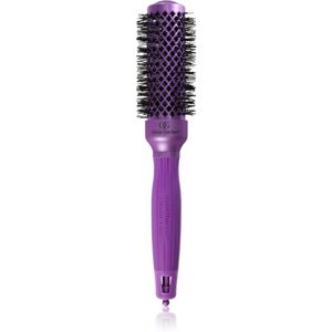 Olivia Garden Nano Thermal Violet Edition guľatá kefa na vlasy 34 mm