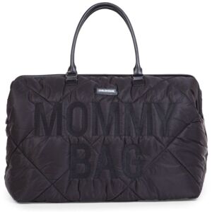 Childhome Mommy Bag Puffered Black prebaľovacia taška 55 x 30 x 40 cm 1 ks