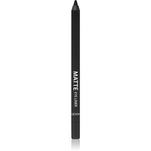 Gosh Matte ceruzka na oči s matným efektom odtieň 002 Black 1,2 g