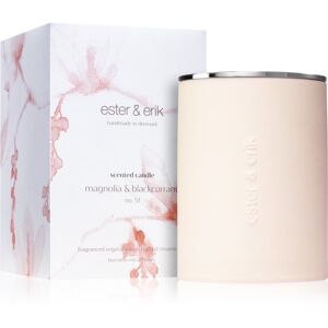 ester & erik scented candle magnolia & blackcurrant (no. 51) vonná sviečka 350 g