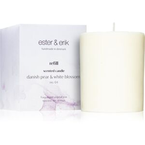 ester & erik scented candle danish pear & white blossom (no. 04) vonná sviečka náhradná náplň 350 g