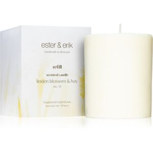 ester & erik scented candle linden blossom & hay (no. 13) vonná sviečka náhradná náplň 350 g