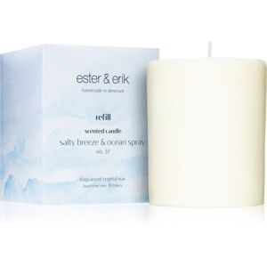 ester & erik scented candle salty breeze & ocean spray (no. 37) vonná sviečka náhradná náplň 350 g