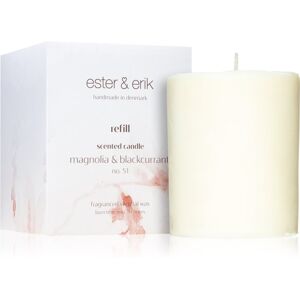 ester & erik scented candle magnolia & blackcurrant (no. 51) vonná sviečka náhradná náplň 350 g