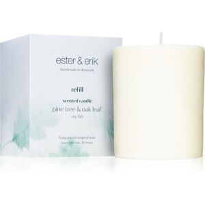 ester & erik scented candle pine tree & oak leaf (no. 66) vonná sviečka náhradná náplň 350 g