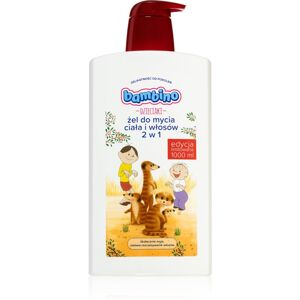Bambino Kids Bolek and Lolek 2 in 1 šampón a sprchový gél 2 v 1 pre deti Meerkats 1000 ml