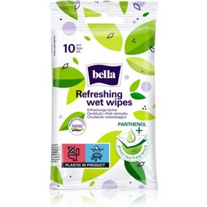 BELLA Refreshing wet wipes osviežujúce vlhčené obrúsky 10 ks