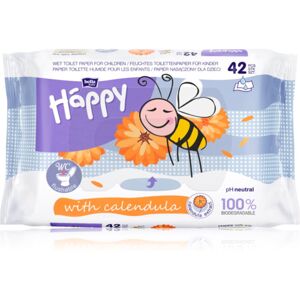 BELLA Baby Happy Calendula vlhčený toaletný papier s nechtíkom lekárskym pre deti 42 ks