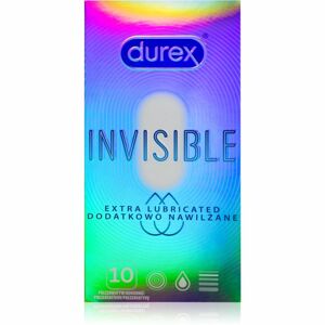 Durex Invisible Extra Lubricated kondómy 10 ml