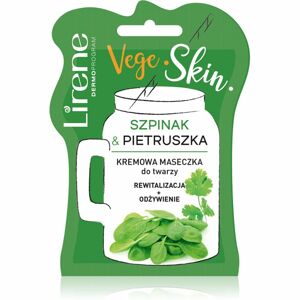 Lirene Vege Skin Spinach & Persley výživná krémová maska 9 ml