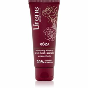 Lirene Rose intenzívne vyživujúci krém na ruky a nechty 75 ml
