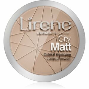 Lirene City Matt zmatňujúci púder odtieň 03 Beige 9 g