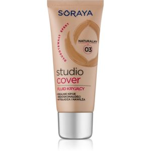 Soraya Studio Cover krycí make-up s vitamínom E odtieň 03 Natural 30 ml