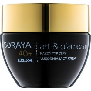 Soraya Art & Diamonds spevňujúci nočný krém proti vráskam s liftingovým efektom 40+ 50 ml