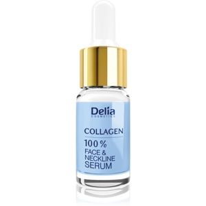 Delia Cosmetics Professional Face Care Collagen intenzívne protivráskové a hydratačné sérum na tvár, krk a dekolt 10 ml