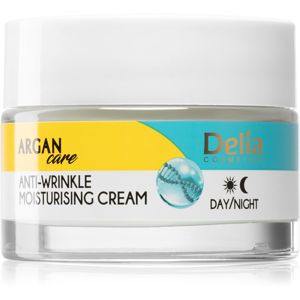 Delia Cosmetics Argan Care hĺbkovo hydratačný krém proti vráskam 50 ml