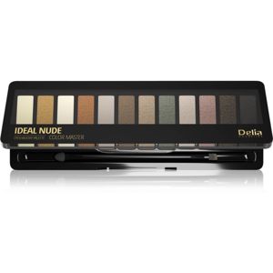 Delia Cosmetics Ideal Nude Color Master paletka očných tieňov odtieň 01 18 g