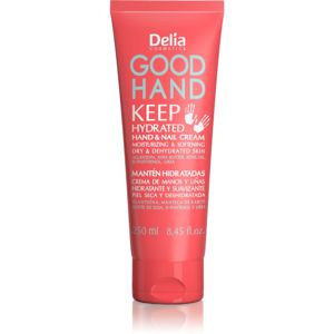 Delia Cosmetics Good Hand Keep Hydrated hydratačný a zjemňujúci krém na ruky a nechty 250 ml