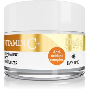 Delia Cosmetics Vitamine C + denný rozjasňujúci krém s hydratačným účinkom 50 ml