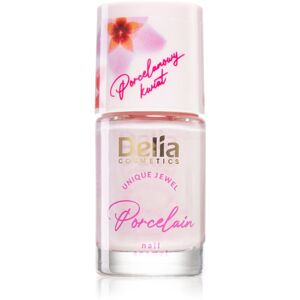 Delia Cosmetics Porcelain lak na nechty 2 v 1 odtieň 05 Pink 11 ml
