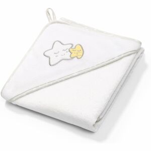 BabyOno Towel osuška s kapucňou 76 x 76 cm White 1 ks