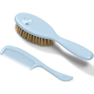 BabyOno Take Care Hairbrush and Comb III sada Blue (pre deti od narodenia)