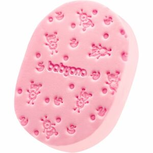 BabyOno Take Care hubka na umývanie Pink 1 ks