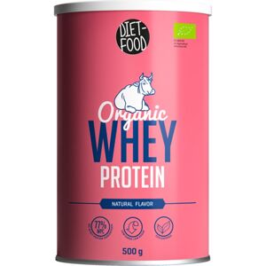 Diet-Food Whey Protein Organic srvátkový proteín v BIO kvalite príchuť Natural 500 g