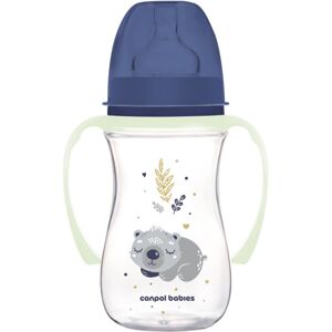 Canpol babies EasyStart Sleepy Koala 240 ml dojčenská fľaša 3 m+ Blue 240 ml