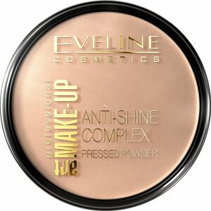 Eveline Cosmetics Art Make-Up ľahký kompaktný minerálny púdrový make-up s matným efektom odtieň 34 Medium Beige 14 g