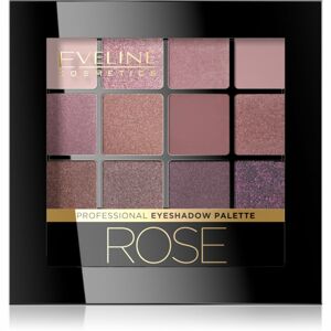 Eveline Cosmetics All in One paletka očných tieňov odtieň Rose 12 g