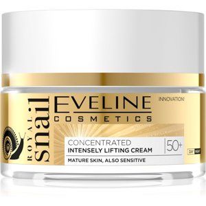 Eveline Cosmetics Royal Snail denný a nočný liftingový krém 50+ 50 ml