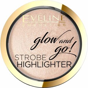 Eveline Cosmetics Glow & Go rozjasňujúci púder odtieň 01 Sparkling Wine 8,5 g